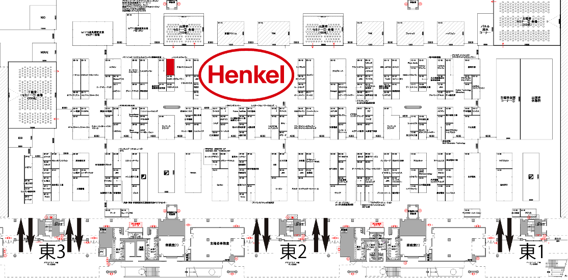 TECHNO-FRONTIER 2022 henkel floor plan