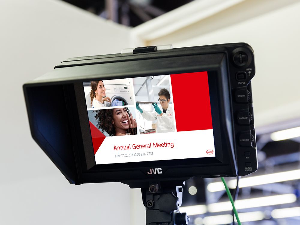 Virtual Annual General Meeting of Henkel AG & Co. KGaA