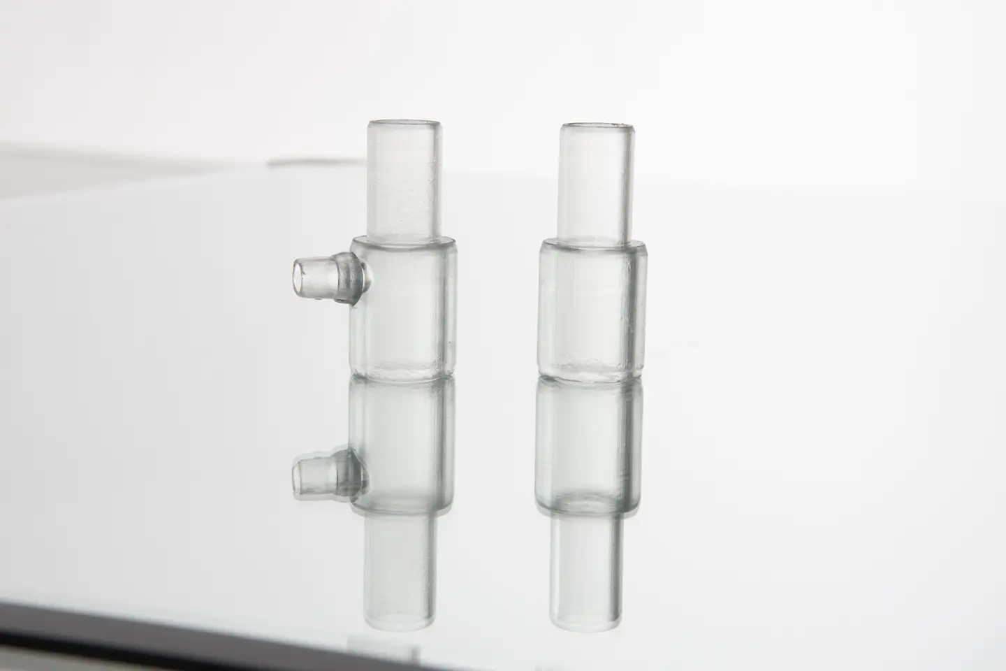 Fabrication or replacement of Medical Device Connectors, where stiffness and dimensional stability is key