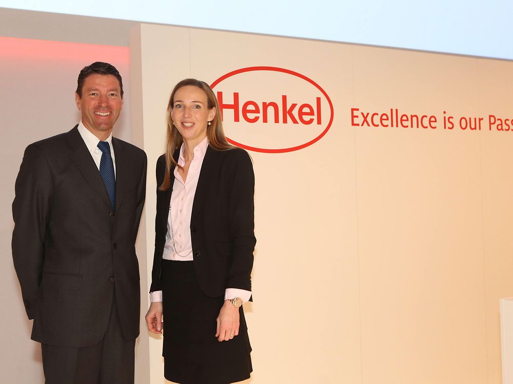 Henkel CEO Kasper Rorsted & Dr. Simone Bagel-Trah, Chairwoman of the Shareholders’ Committee & Supervisory Board