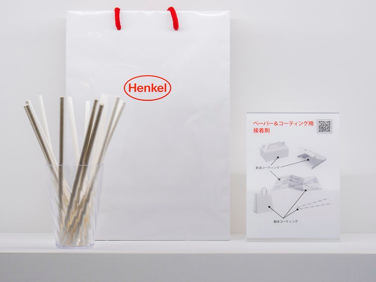 ヘンケルジャパン、サステナビリティに貢献する新規紙用コーティング剤や各種粘着剤・接着剤を展示