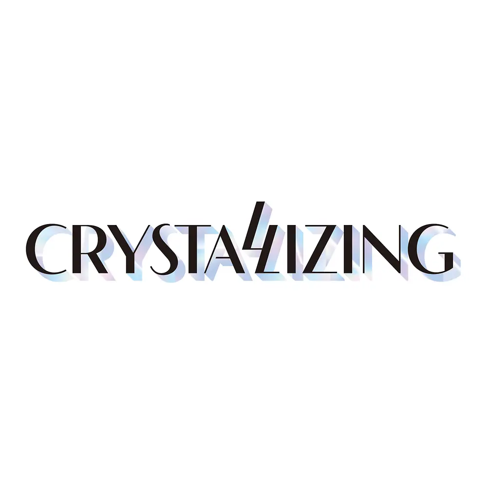 Crystallizing logo