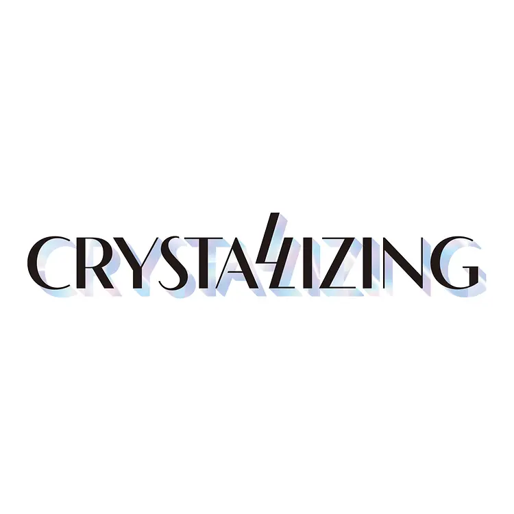 Crystallizing logo