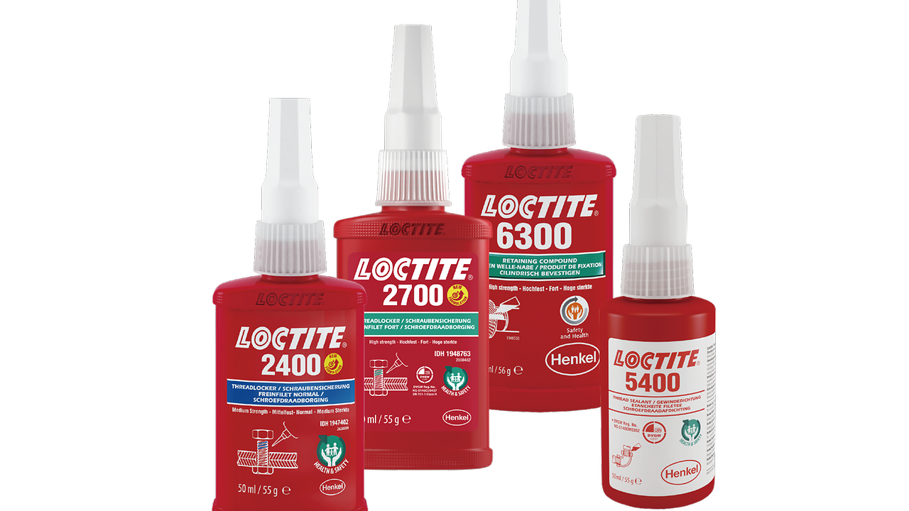 ヘンケルジャパン、 ロックタイト H&S（ヘルス＆セーフティ）対応製品