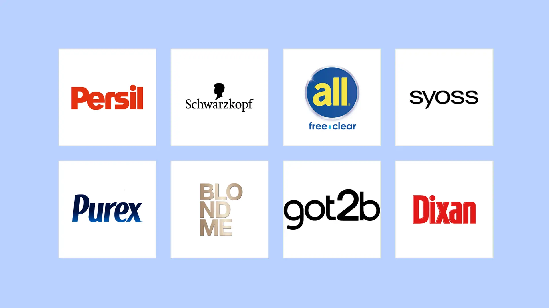 ヘンケル コンシューマーブランドのロゴの一部。