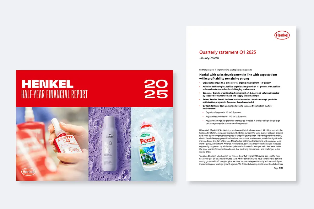 Covers of Henkel reports